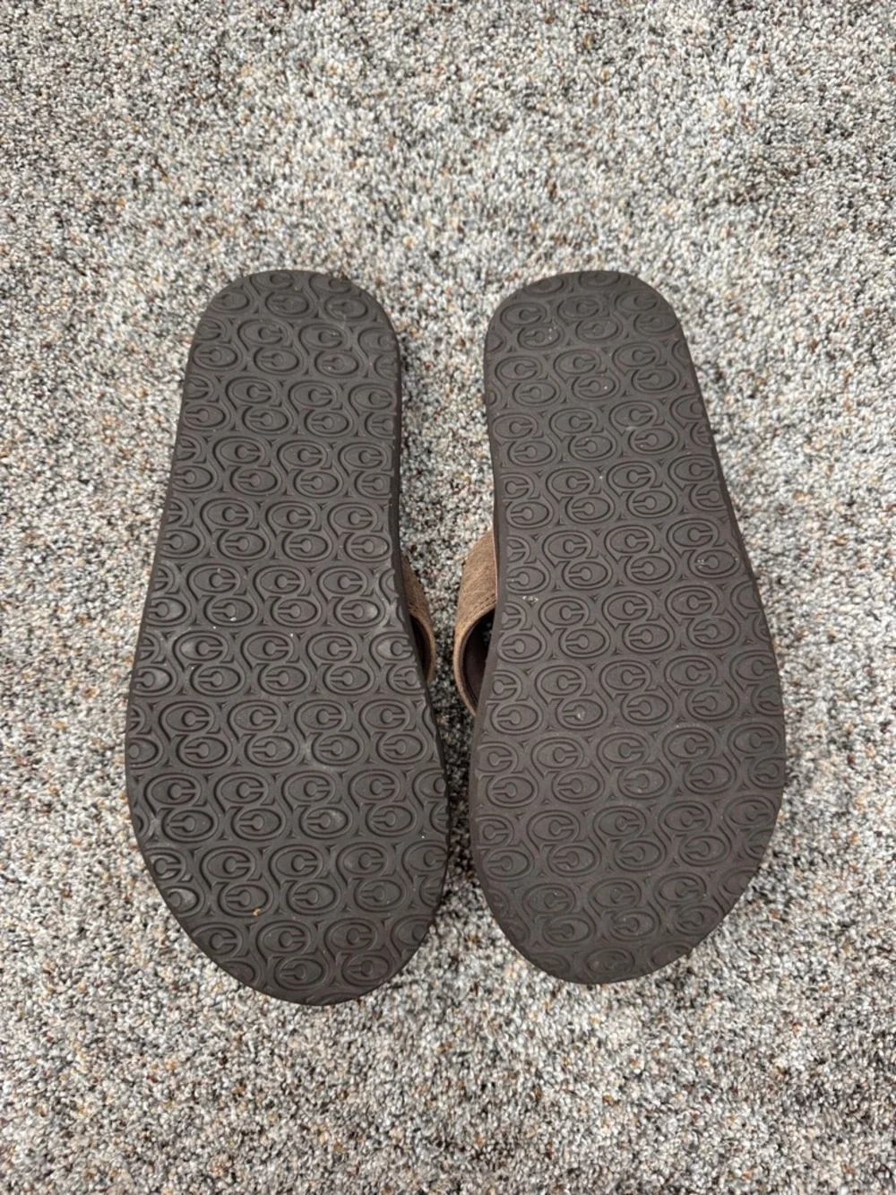 Cobian Brown Men’s Flip Flop Sandals